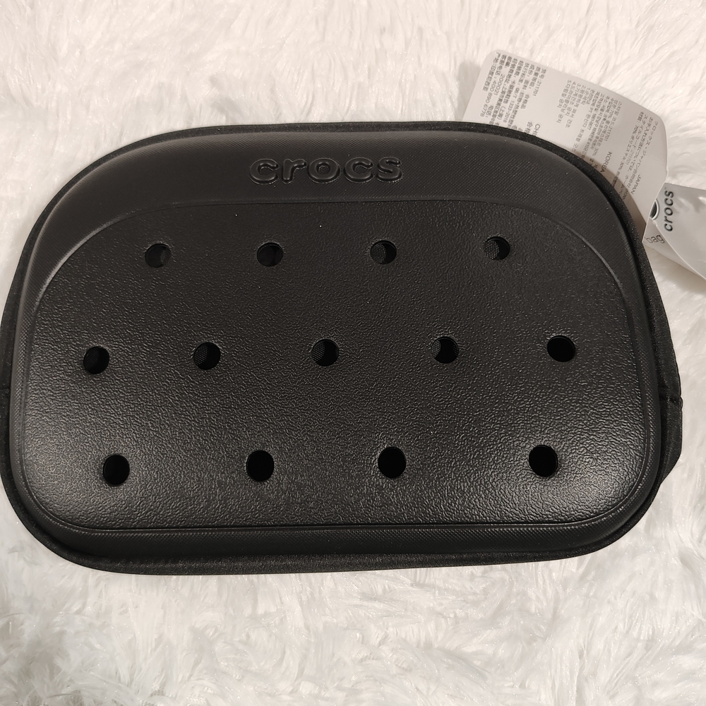 CROCS Black Perforated Organizer